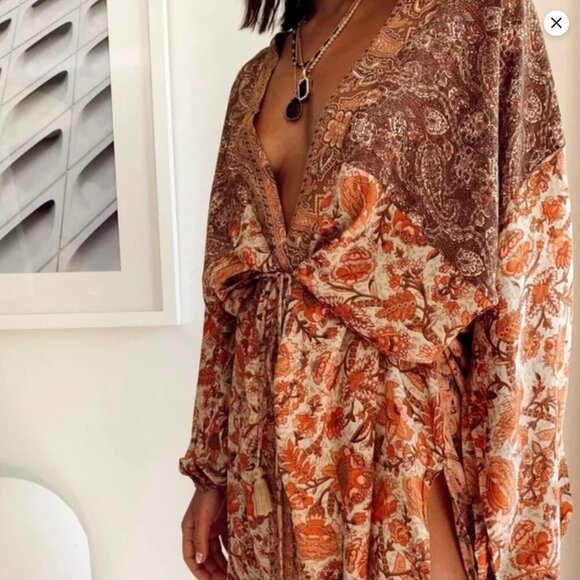 Like New 12th Tribe Kimono Dress - One Size - Picture 5 of 8